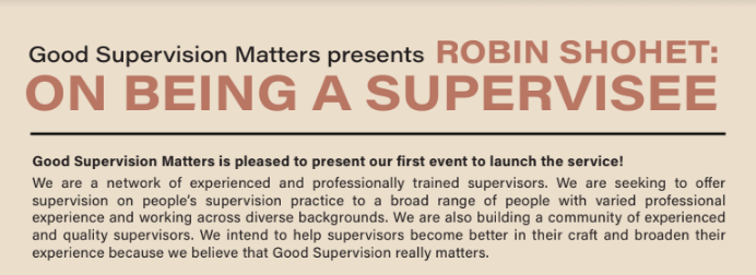 Australian Clinical Supervision Association | Being A Supervisee